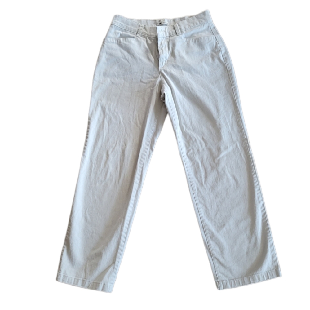 Lee Relaxed Fit Khaki At the Waist Pants Womens 8m